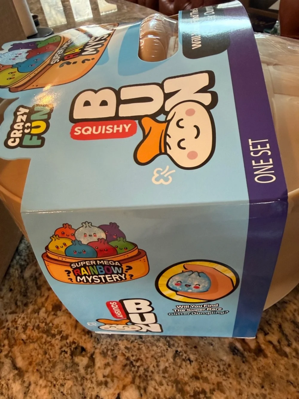 *VIRAL RARE* GIANT MEGA DUMPLING Rainbow Mystery Squishy Bun Dumpling 8LB ! - Picture 5 of 9